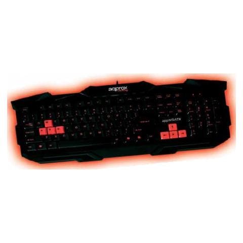 Tastiera USB APPWRATH  (Layout QWERTY) Colore Nero - Foto 3