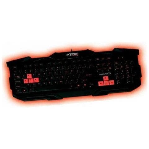 Tastiera USB APPWRATH  (Layout QWERTY) Colore Nero - Foto 1