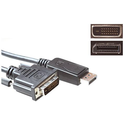 AK3993 1m DisplayPort DVI-D cavo e adattatore video - Foto 1