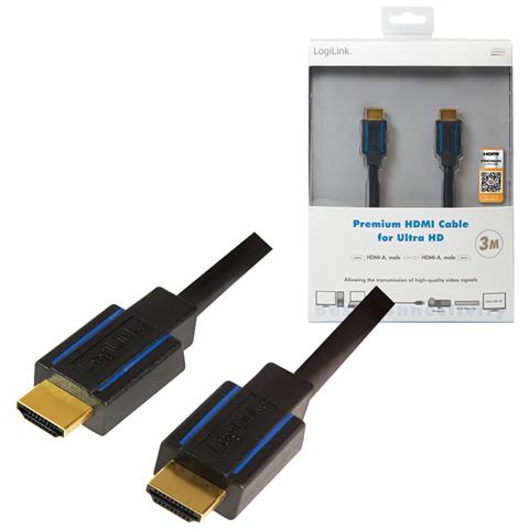 CHB005 3m HDMI Type A (Standard) HDMI Type A (Standard) Nero cavo HDMI - Foto 7