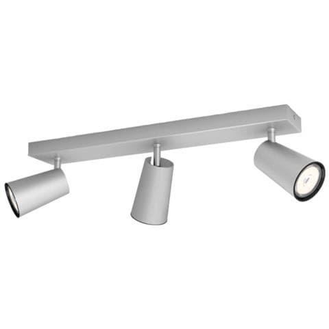 Plafoniera Regolabile - 3 Punti - Gu10 - Metallo - 93521 - Foto 1