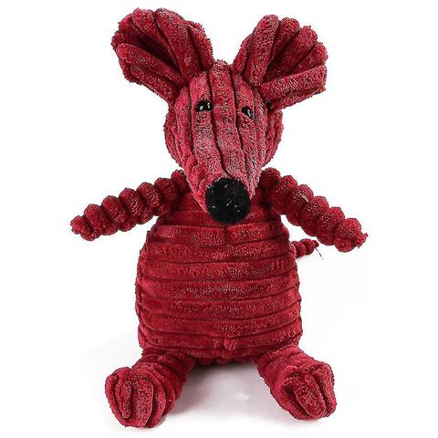 HTN Peluche Giocattolo Giocattolo Interattivo Imbottito Per Cani Topo Per La Noia Simpatica Cigolio Cigolio Da Masticare Giocattoli Per Cucciolo