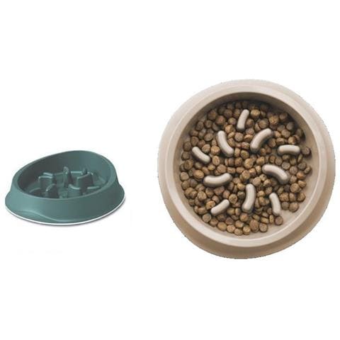 Ic Ciotola Chic Slow Food Per Cani E Gatti Da Cl 50 Verde Inglese - Foto 1