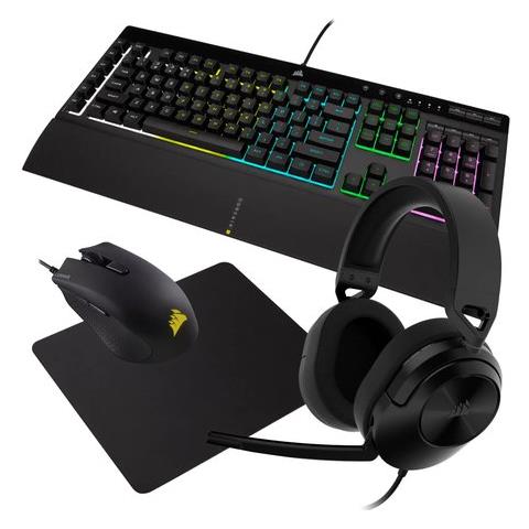 Set Videogioco Ch 9226b65 It 4in1 Gaming Bundle Black - Foto 1
