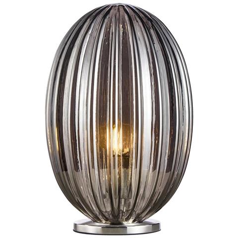 Lampada Da Tavolo Ovila 1l Fumo D20 - Foto 1