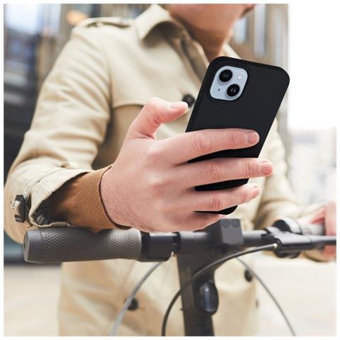 Custodia Tpu Silicone Cover Case Per Honor 90 Lite Black - Foto 5