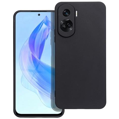 Custodia Tpu Silicone Cover Case Per Honor 90 Lite Black - Foto 1