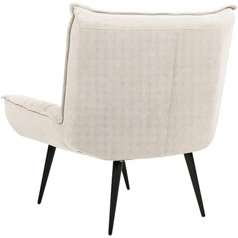 Poltrona Tessuto Beige Chiaro Alvesta - Foto 8