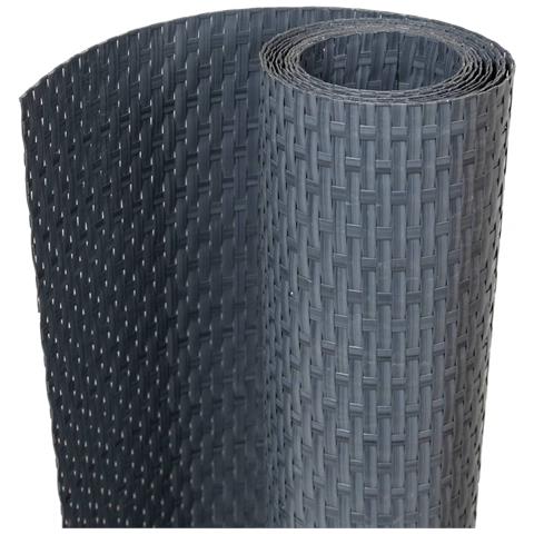 Paravento Da Balcone Antracite 500x100 Cm In Polyrattan - Foto 1