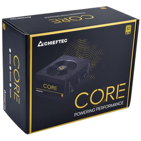 Alimentatore PC Core BBS-700S 700 W 24-pin ATX PS / 2 80 PLUS Gold Nero - Foto 4