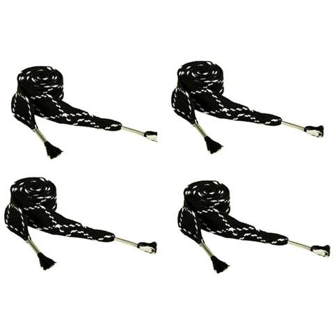 Lacci Per Scarpe Con Cordoncino In Vita Con Nappa (2 Paia) Beige M - Foto 2