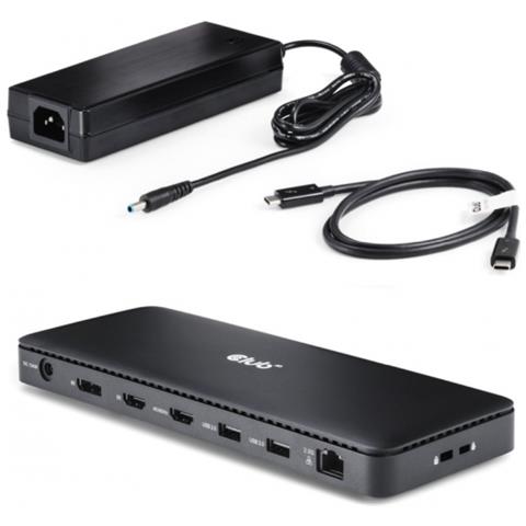 Thunderbolt 4 Certified 11-in-1 Docking Station Per Dispositivo Mobile Universale Nero - Foto 2