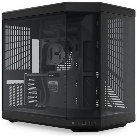 Case Y70 Midi Tower ATX /EATX /Micro ATX / ITX Colore Nero (Finestrato) - Foto 1
