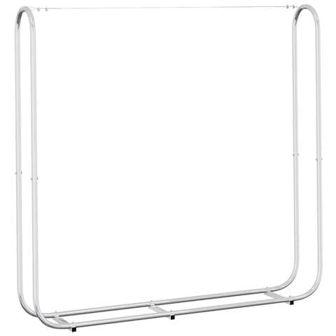 Rastrelliera per Legna 150x25x150 cm in Acciaio Zincato - Foto 2