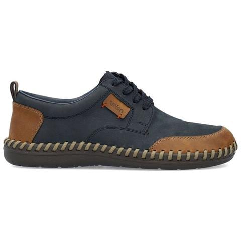 Classic Sneakers Sintetico E Tessile Scarpe Uomo Blu Eu 42, B2400-14 - Foto 2