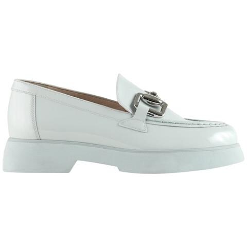 Max Loafers Mocassino Pelle Scarpe Donna Blu Eu 40, 5-101614 8300 - Foto 1