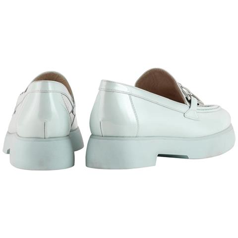 Max Loafers Mocassino Pelle Scarpe Donna Blu Eu 40, 5-101614 8300 - Foto 3