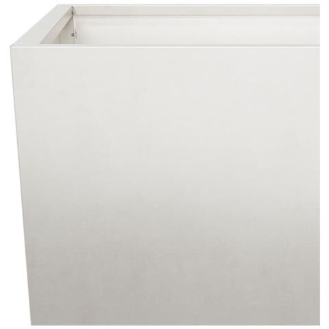 Fioriere da Giardino 2 pz 45x45x75 cm in Acciaio Inox - Foto 2