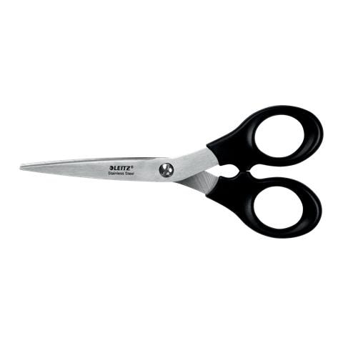Leitz 54230095 Forbici Da Cancelleria Forbici Da Ufficio Taglio A Zig Zag Nero Acciaio Inox - Foto 1