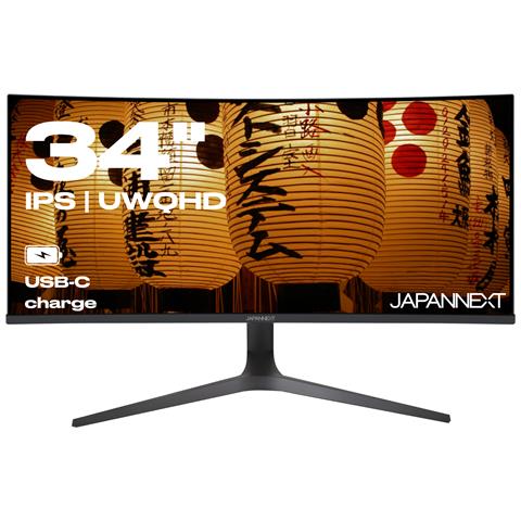 Monitor Curvo Per Pc | 34"" | Wqhd | Pannello Ips | Usb-c (+ Carica 65w) - Foto 1