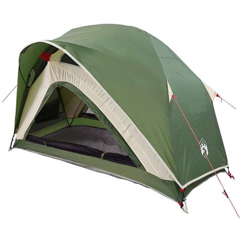 Tenda da Campeggio per 1 Persona Verde Impermeabile - Foto 2