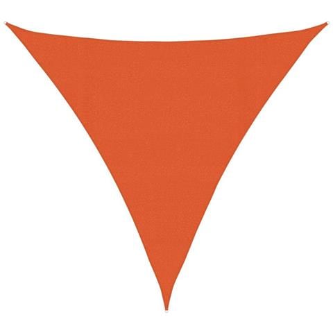 Vela Parasole 160 g/m² Triangolare 4,5x4,5x4,5 m in HDPE - Foto 1