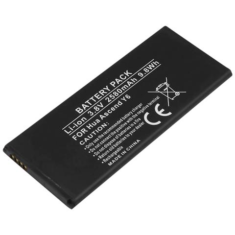 Batteria Per Huawei Ascend Y6 Li-polymer 3.8v 2580mah 9.8wh - Foto 1
