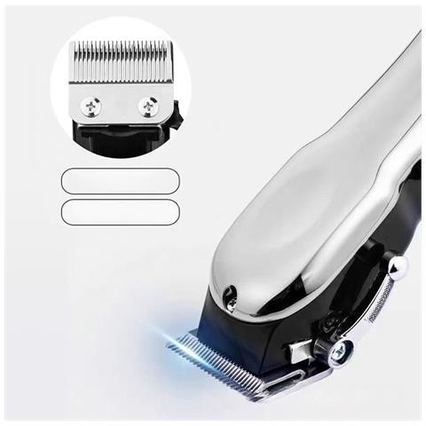Tagliacapelli Elettrico Professionale Con Display Led - Argento, Potente E Silenzioso - Foto 7