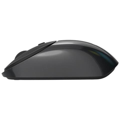 Mouse Wireless Ergonomico Silenzioso Ricaricabile - 2.4g, Dpi Regolabile, Compatibile Con Pc Black - Foto 1