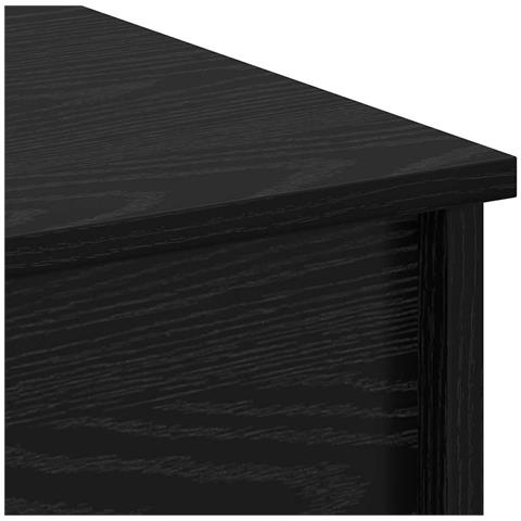 Tavolino da salotto Rovere nero 102 x 50 x 52.5 cm - Foto 9