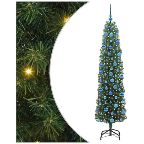 Albero di Natale artificiale con 300 LED Verde 180 cm - Foto 1
