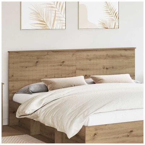 Testiera Rovere artigianale 200 cm Legno multistrato - Foto 2