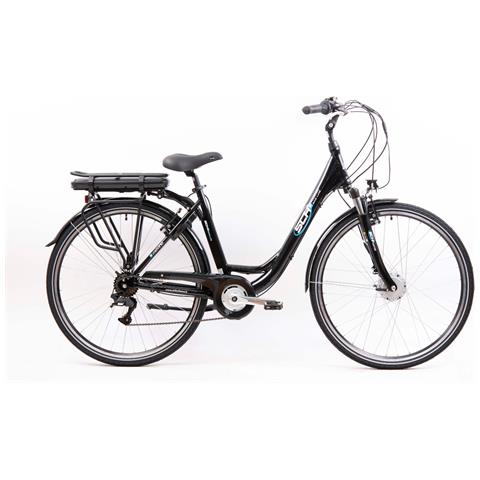 Sch E-moving 28'' - City E-bike, Telaio Alluminio, Ruote 28'', Cambio 7 Velocità, Motore 250 W, Batteria 36v X 13 Ah - Colore Nero - Foto 1