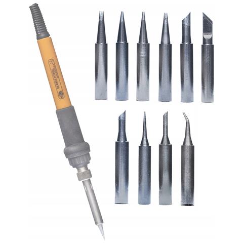 Set Di Punte Per Saldatura 900m - Alta Precisione E Durata | Ø 6mm, L 26mm | Compatibile Con Stazioni Saldanti Wep Yihua 936 853d 878d - Foto 1