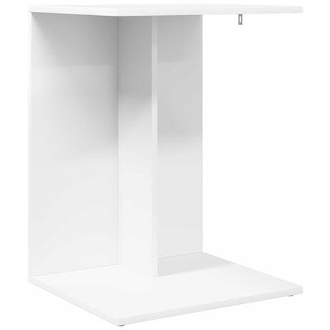 Tavolo laterale Bianco 45 x 40 x 62,5 cm Legno multistrato - Foto 1