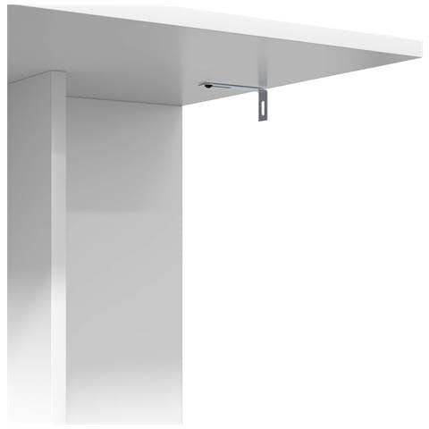 Tavolo laterale Bianco 45 x 40 x 62,5 cm Legno multistrato - Foto 9