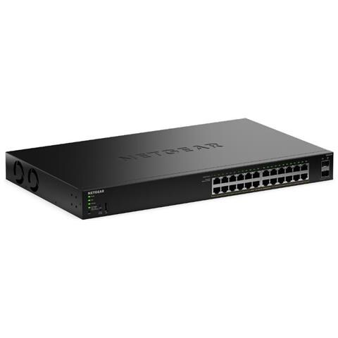 GS324TPv2 Gestito L2/L3 Gigabit Ethernet (10/100/1000) Supporto Power over Ethernet (PoE) 1U Nero - Foto 1