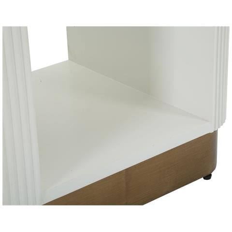 Comodino Vkh15-bianco-mdf-48x40x62 Cm - Foto 8