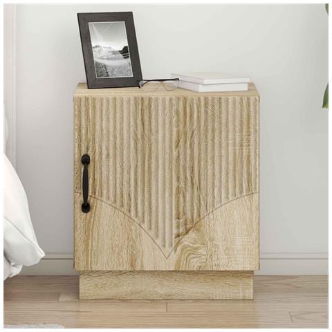 Comodino 2 pcs Rovere Sonoma 43 x 34,5 x 47 cm - Foto 2