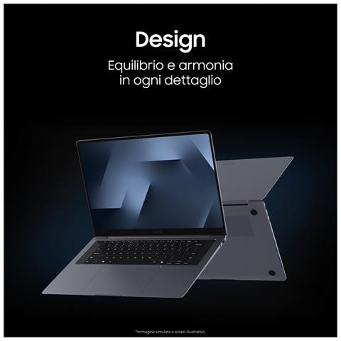 Galaxy Book6 Pro (14", Ultra 7 356H, 32GB), Copilot+PC, lntel® Core™ Ultra 7 processor 356H, 1TB, Portatile, Batteria fino a 30 ore*, Design sottile, Dynamic AMOLED 2X display, Touchscreen, Touchpad Aptico, Galaxy Al, Gray - Foto 2