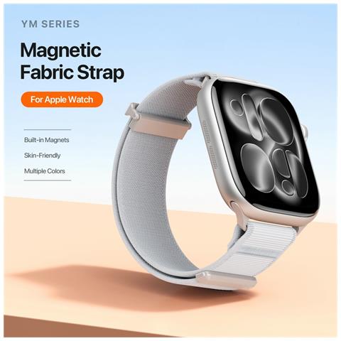 Cinturino Orologio per Apple Watch - Grigio - Foto 4