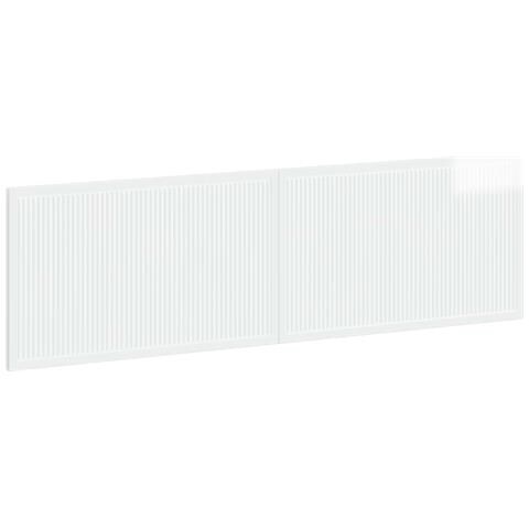 Testiera da Muro EDE Bianco Lucido Legno ingegnerizzato - Foto 1