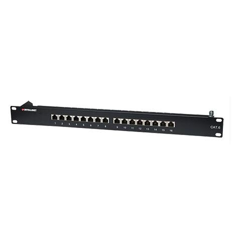 I-PP 16-RS-C6 - Pannello patch STP 16 posti RJ45 cat. 6 - Foto 1