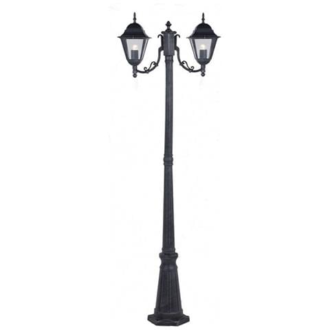 Lampione in Alluminio 60 W Colore Ghisa - Foto 5