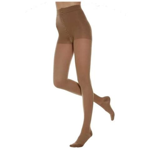 Collant 70 Den A Compressione Graduata 12-17 Mm Hg + Caffeina Taglia 2 Colore Nudo - Foto 1