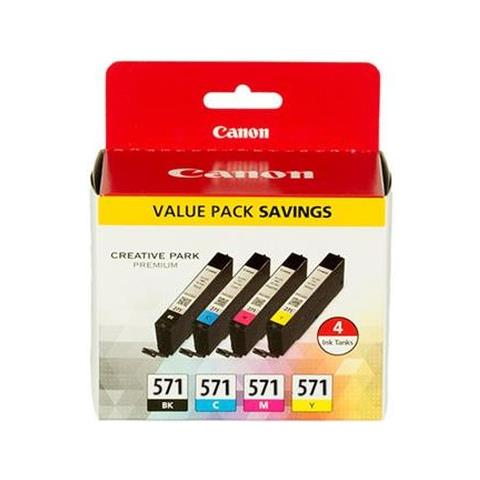 Cli-571 Multipack Nero Ciano Magenta Giallo Cartuccia Dinchiostro - Foto 2
