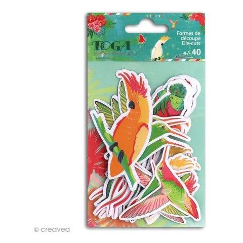 40 Die-cut - Uccelli Tropicali - Foto 1