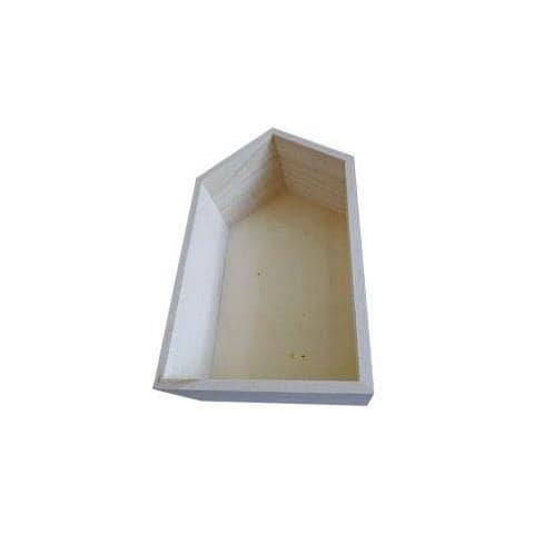 Scaffale In Legno 30,5 X 18 X 10 Cm - Foto 2