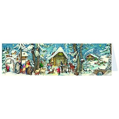 Midi Panorama Calendario Dell'avvento Natale In Campagna - Foto 1