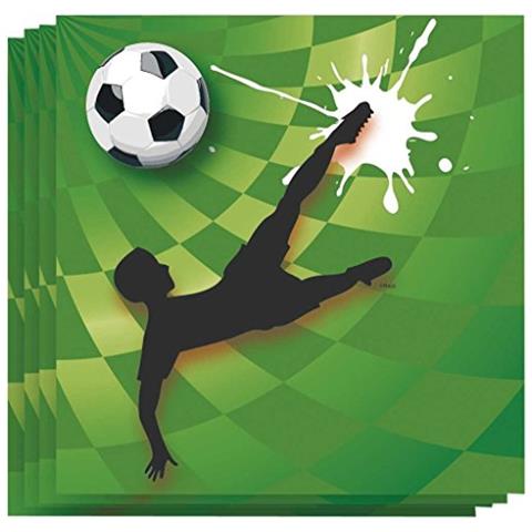Bontempi 435260 - goal Tovaglioli, Sonstige Giocattoli, 33 x 3, 20 pezzi - Foto 1